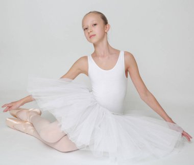 Güzel küçük balerin Studio