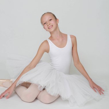 Güzel küçük balerin Studio