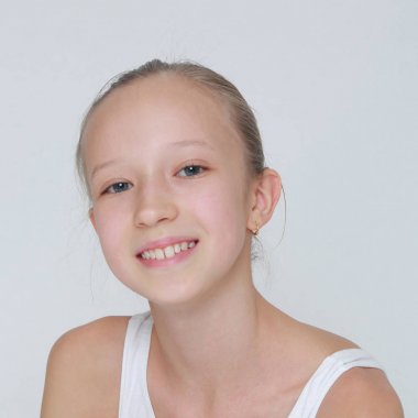 Güzel küçük balerin Studio