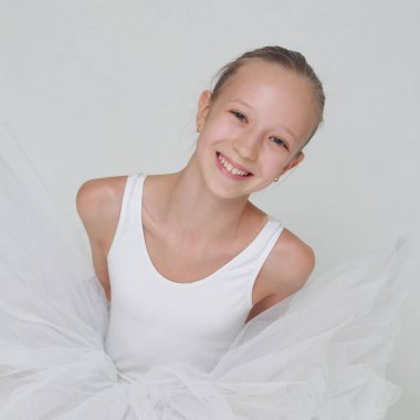 Güzel küçük balerin Studio