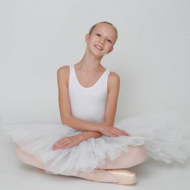 Güzel küçük balerin Studio