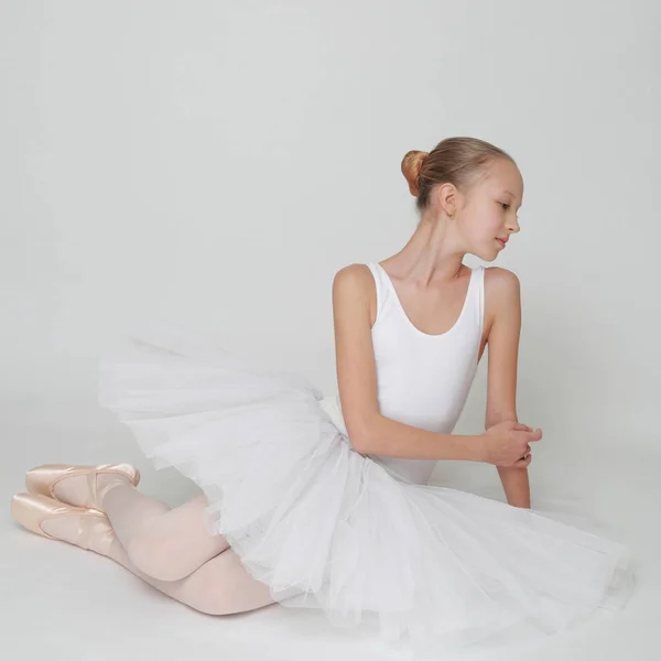Hermosa Bailarina Estudio — Foto de Stock