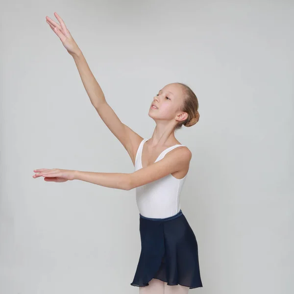 Hermosa Bailarina Estudio — Foto de Stock