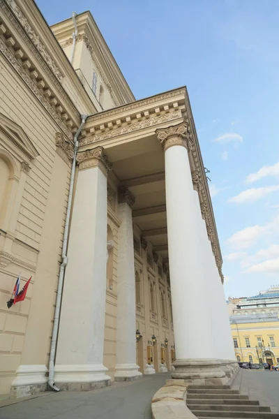 Moscow Rússia Abril 2018 Detalhes Arte Teatro Bolshoi Moscou — Fotografia de Stock