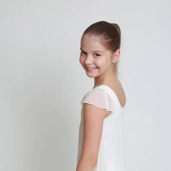 Vackra Lilla Ballerina Studio — Stockfoto