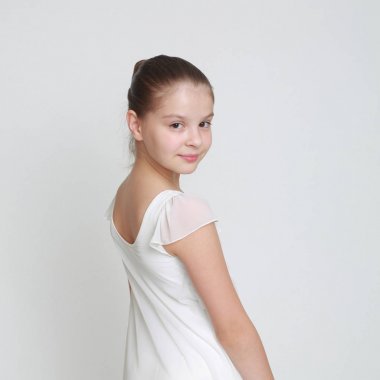 Güzel küçük balerin Studio