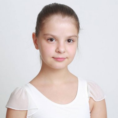 Güzel küçük balerin Studio