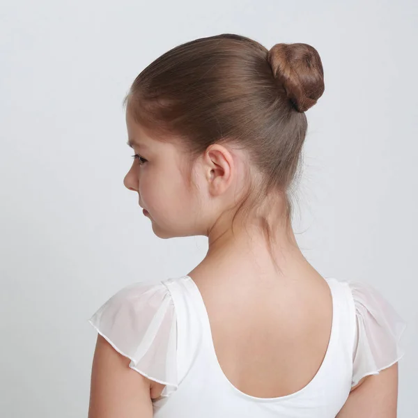 Beautiful Little Ballerina Studio — Stock Photo, Image