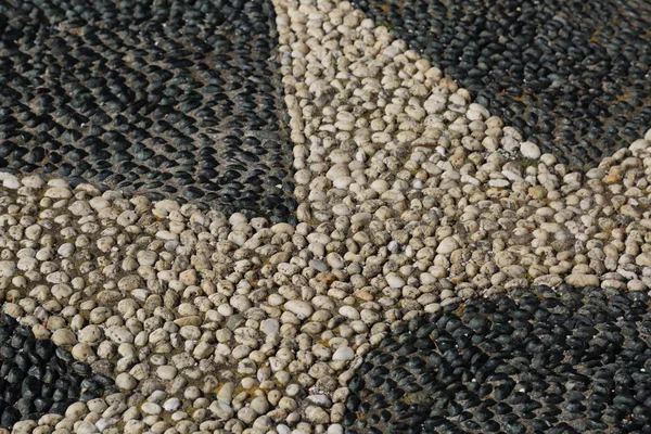 Decorative Paving Stone Texture Portofino Italy — Stock Photo, Image