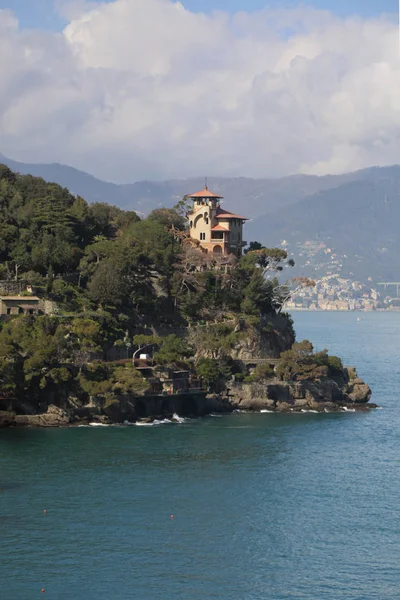 Portofino Talya Nisan 2018 Lüks Talyan Tatiller Güzel Portofino Ligurian — Stok fotoğraf