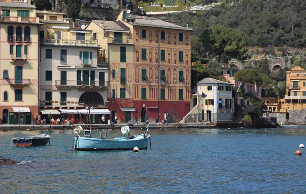 Portofino Italie Avril 2018 Vacances Luxe Italie Magnifique Portofino Sur — Photo