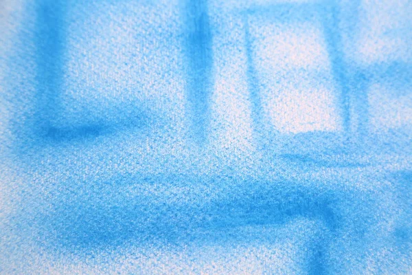 アブストラクトブルー柔らかなパステルカラーのチョークでラインと食感 現代美術 — ストック写真