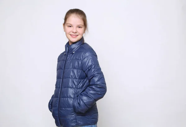 Portrait Européen Caucasien Adolescent Fille — Photo