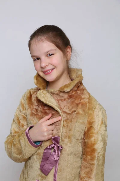 Portrait European Caucasian Teen — Stock Photo, Image