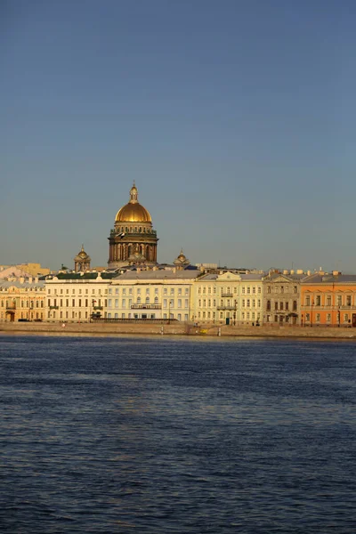 Вид Собор Святого Ісаака Санкт Петербург Росія — стокове фото