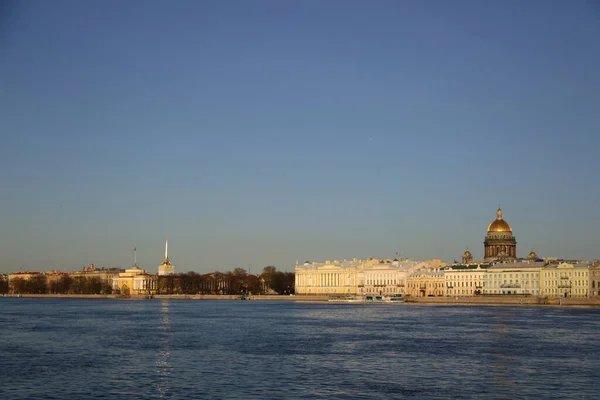 Blick Auf Die Isaak Kathedrale Sankt Petersburg Russland — Stockfoto