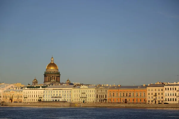 Vista Catedral São Isaac São Petersburgo Rússia — Fotografia de Stock