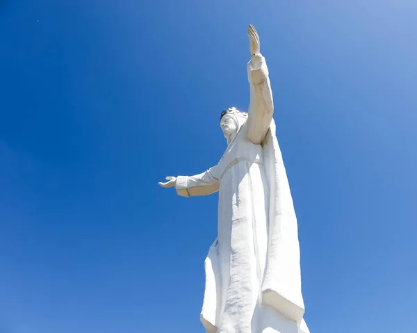 Swiebodzin Polonia Mayo 2020 Estatua Cristo Rey Swiebodzin Estatua Más — Foto de Stock