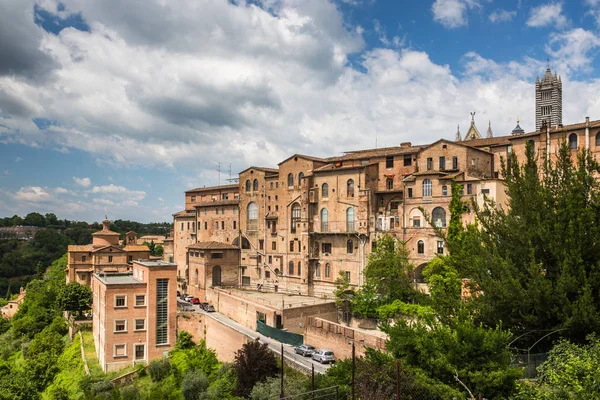 Siena, Toscane, Italië — Stockfoto