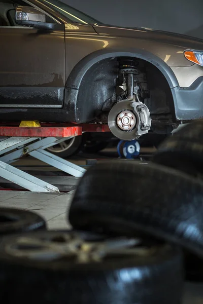 In einer Garage — Stockfoto