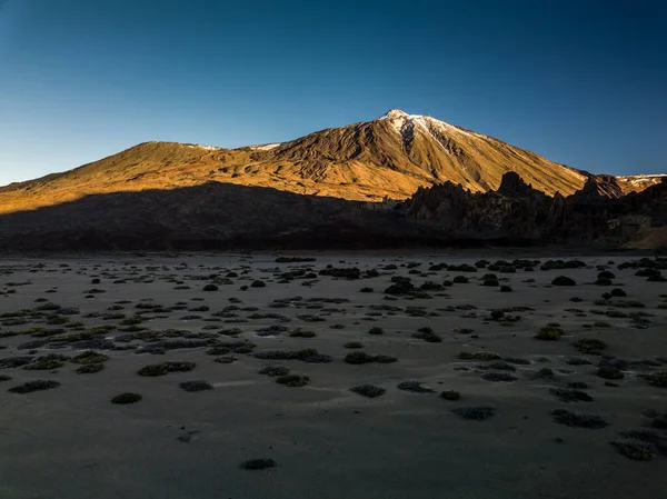 Cime Dei Vulcani Teide Pico Viejo Tramonto Viste Dal Cratere — Foto Stock