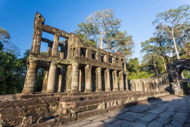 Angkor tapınakta Preah Khan
