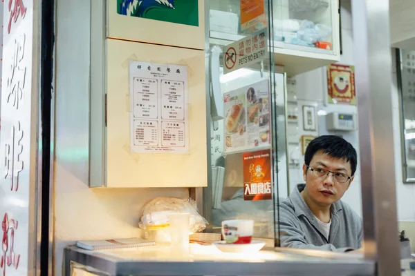 Restaurant in Kennedy Town, Hong Kong. — Stock Photo, Image