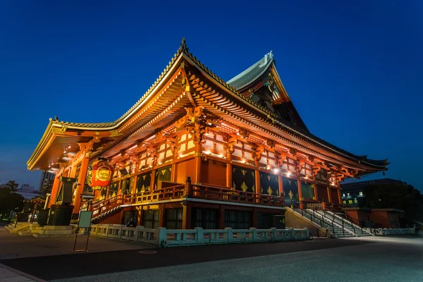 Sensoji-ji, chrám v Tokiu, Japonsko. — Stock fotografie