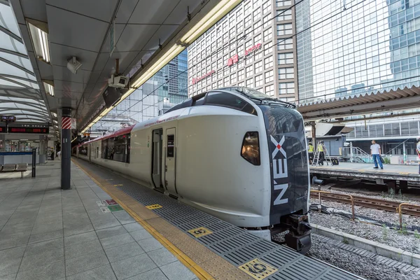 Treinstation in Tokyo — Stockfoto