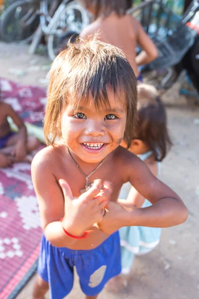 Cambogia Bambini vicino a Siem Reap — Foto Stock