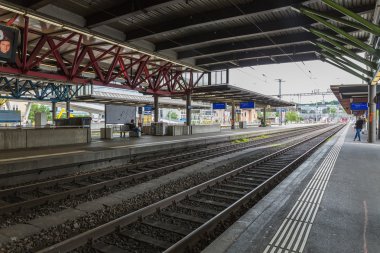  Winterthur tren istasyonu platformu