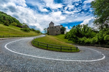 Vaduz Kalesi Liechtenstein başkenti