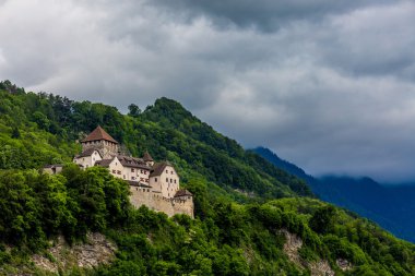 Vaduz Kalesi Liechtenstein başkenti
