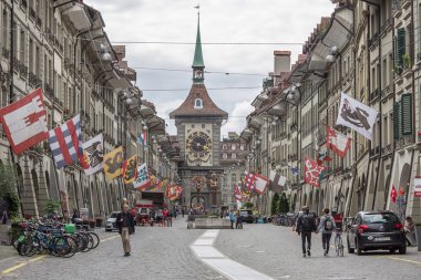 Bern city at Switzerland clipart