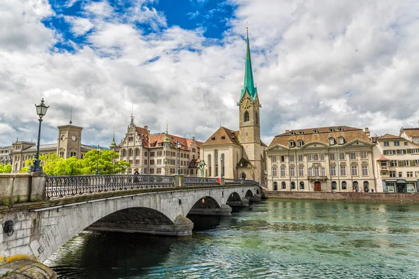 Історичного центру Цюриха — стокове фото