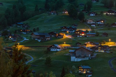 Grindelwald küçük Köyü