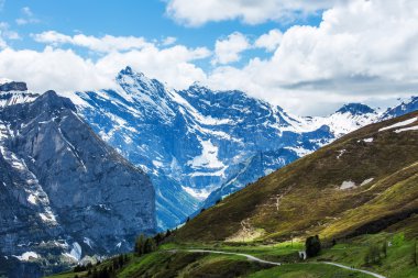 Kleine Scheidegg at Switzerland clipart