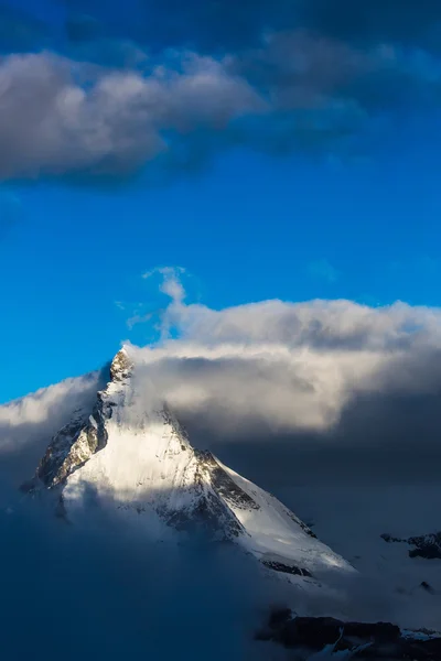 Готель Matterhorn при сходом сонця, Швейцарія. — стокове фото