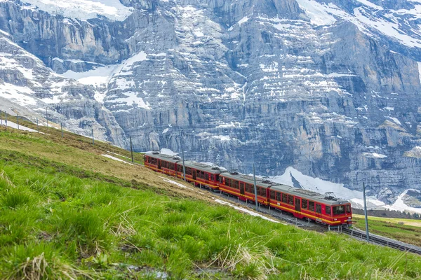 Berühmte Jungfraubahn — Stockfoto