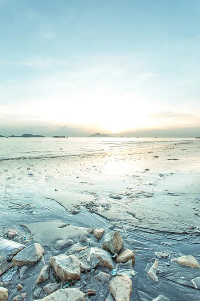 Cena pacífica de um mar calmo — Fotografia de Stock