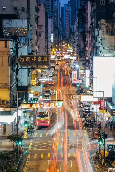 Mongkok, Hong Kong alan. — Stok fotoğraf