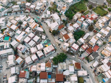 Tuen Mun 'daki Hong Kong köyü.