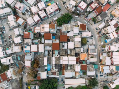 Tuen Mun 'daki Hong Kong köyü.