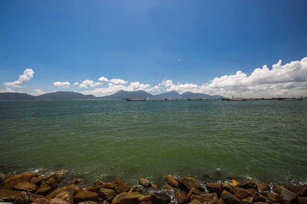 Tuen Mun Kustlandschap Hong Kong — Stockfoto