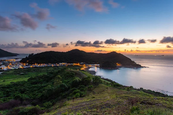 Sunset Tai Hong Kong — Stock Photo, Image