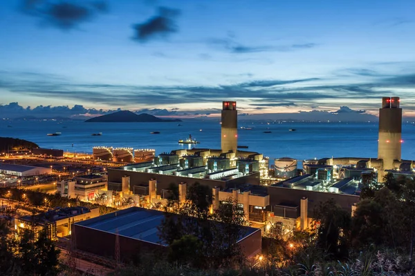 Elektrownia Hongkongu — Zdjęcie stockowe