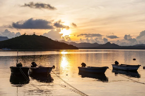 Alba Lungo Costa Hong Kong — Foto Stock