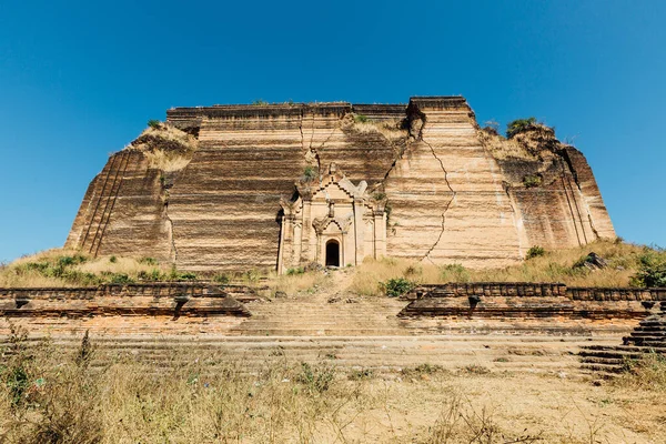 Mingun Pahtodawgyi Myanmar — Fotografia de Stock