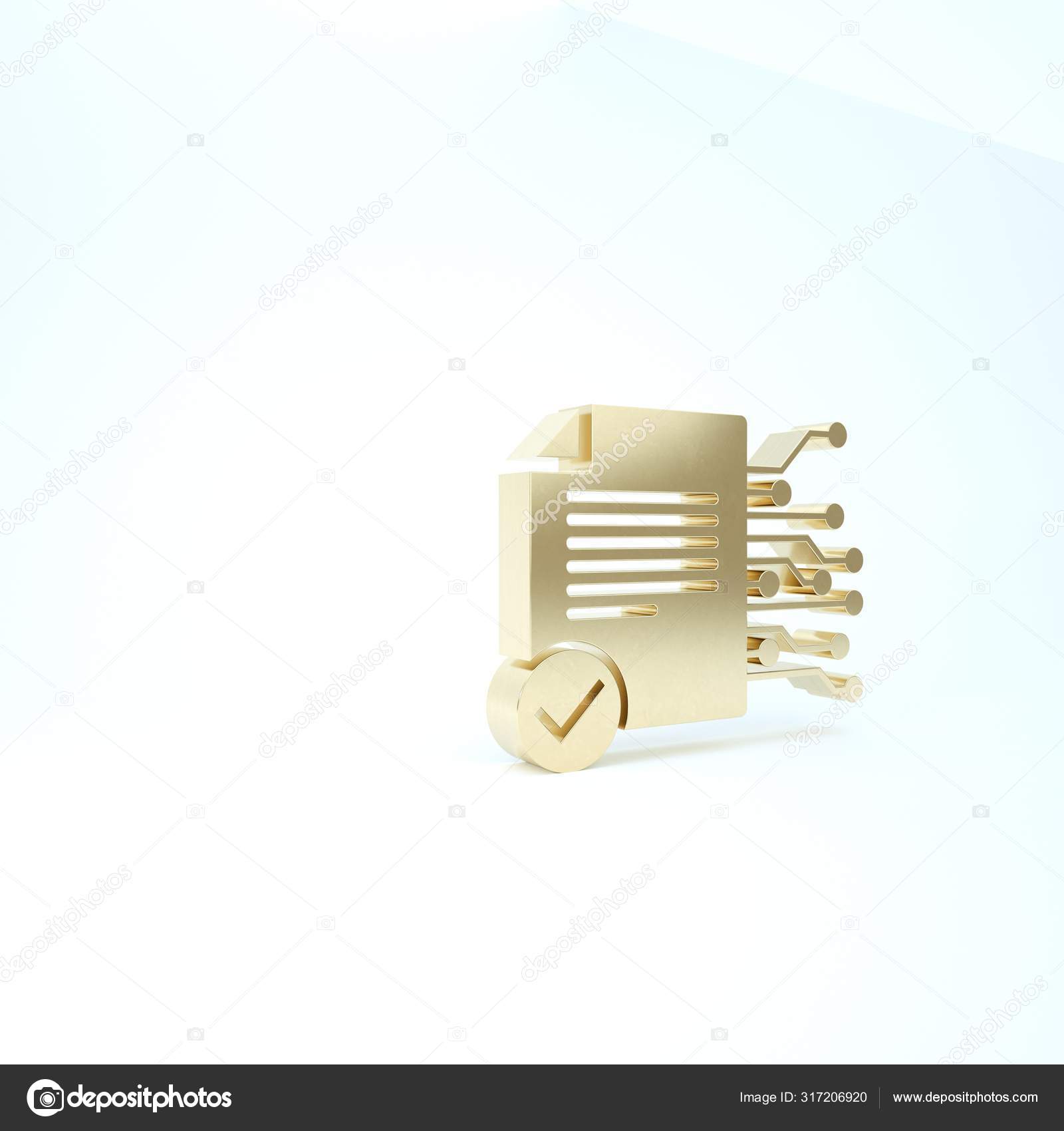 골드 스마트 계약 아이콘은 흰색 배경에서 분리되었습니다. 블록체인 기술, 암호화 광산, 비트코인, 알트 코인, 디지털 화폐 시장. 3D  일러스트 3D 렌더링 — 스톡 사진 © vectorvalera@gmail.com #317206920