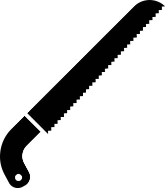 Black Garden beyaz arka plan üzerinde izole simgesi gördüm. Vektör İllüstrasyonu